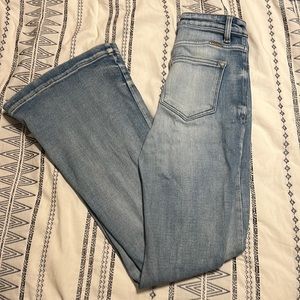 KanCan Button Up Flare Jeans